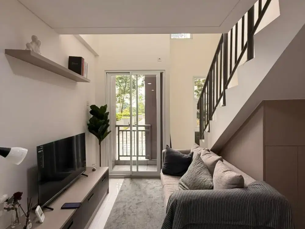 Dijual Apartemen Baru Furnished Type Loft di BSD Dekat Toll Pasar Modern