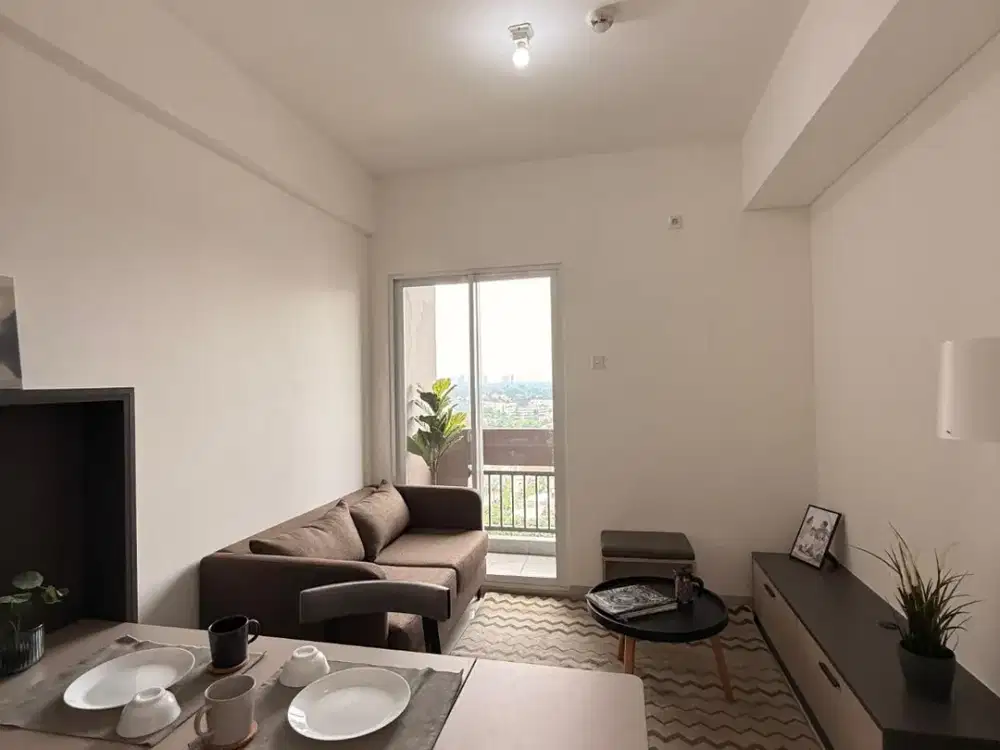 Dijual Apartemen Baru Furnished Type 2 Bedroom di BSD Dekat Toll Pasar Modern