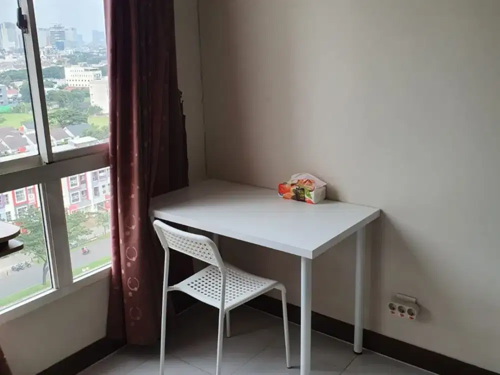 Dijual apartment studio  siap huni Scientia Residence Gading Serpong