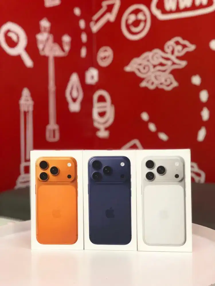 IPHONE 17 PRO GARANSI IBOX NEW SEGELL