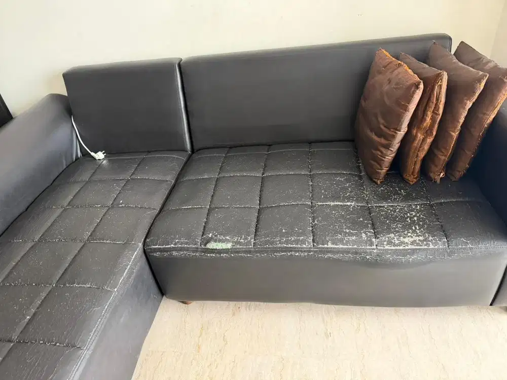 Sofa bekas Letter L