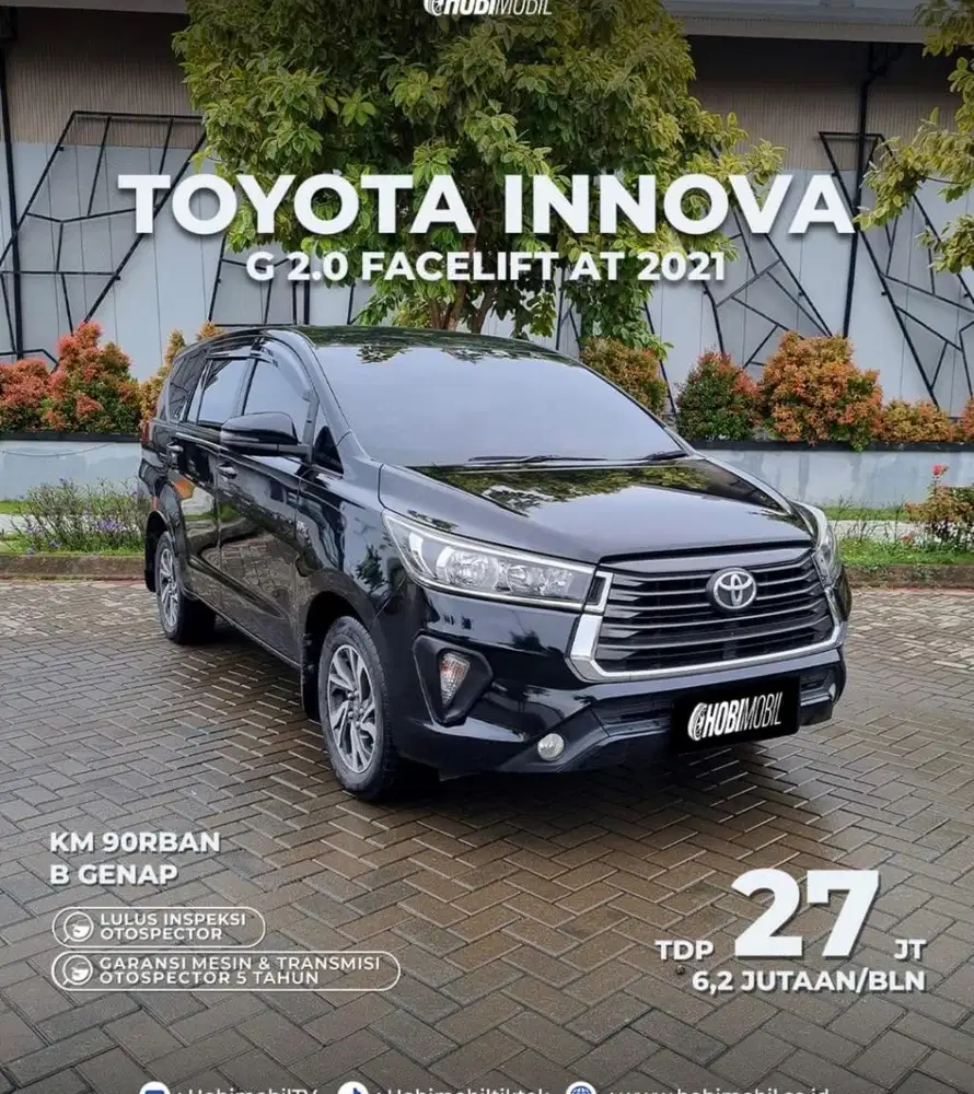 Innova G 2.0 Facelift AT Thn 2021
