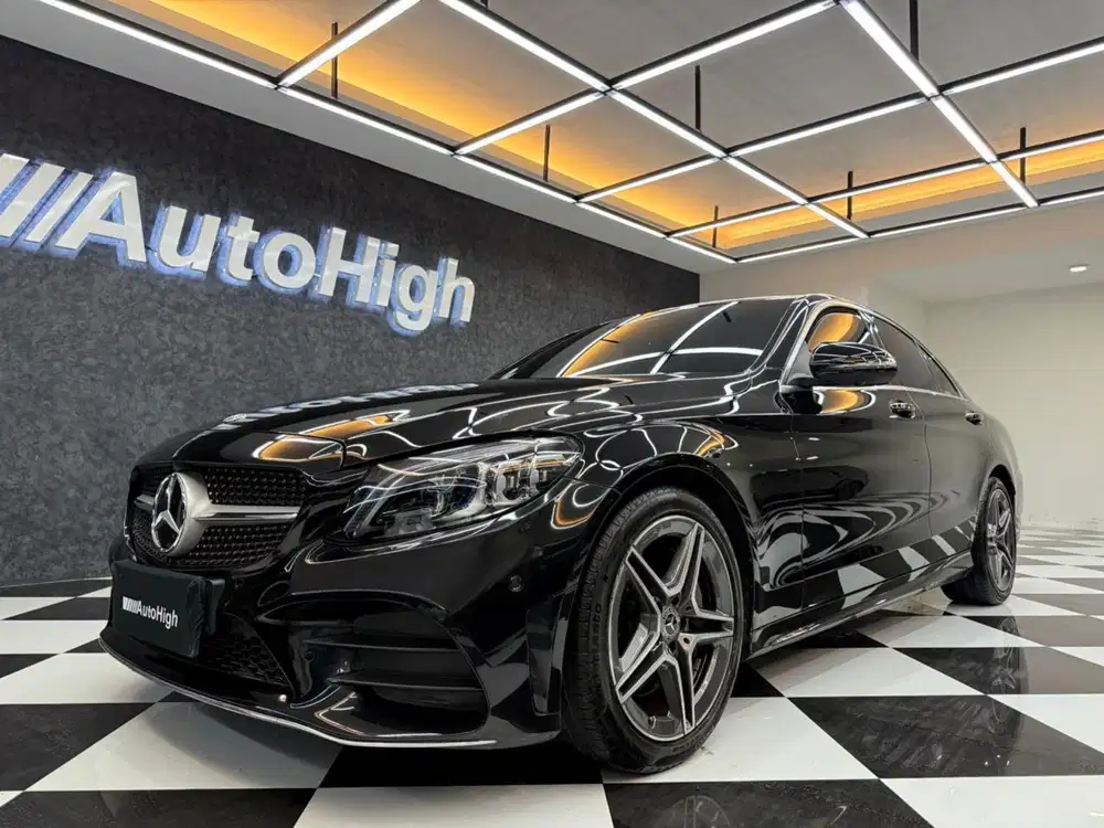 DP10% [Km19.000] C300 AMG 2020 Black Reg 2021 #AUTOHIGH