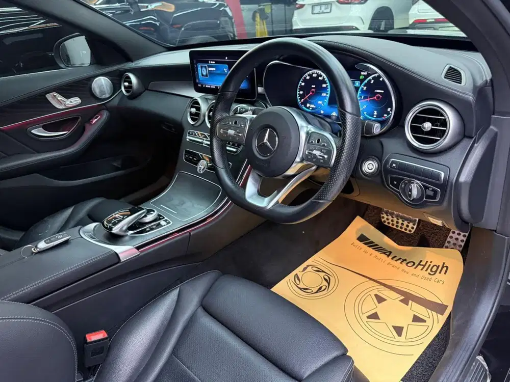 DP10% [Km19.000] C300 AMG 2020 Black Reg 2021 #AUTOHIGH