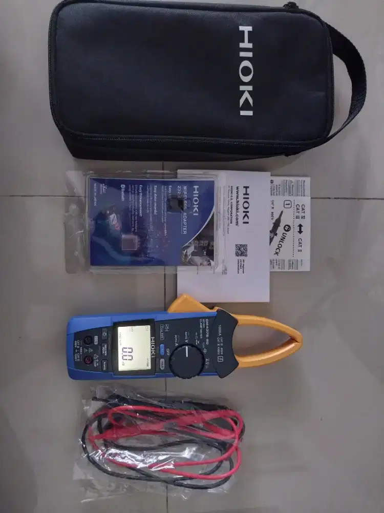 HIOKI CM4375-50 DIGITAL AC/DC CLAMP METER + BLUETOOTH DEVICE Z3210