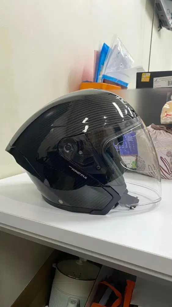 RSV NEW WINDTAIL CARBON + ANTI FOG XXL fit XL
