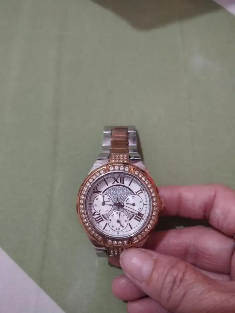 JAM TANGAN GUESS WO111L4 VIVA CHRONOGRAPH ORI