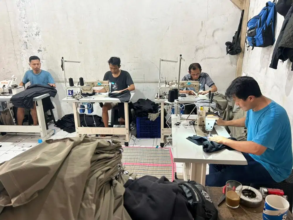 Dicari tukang jahit obras