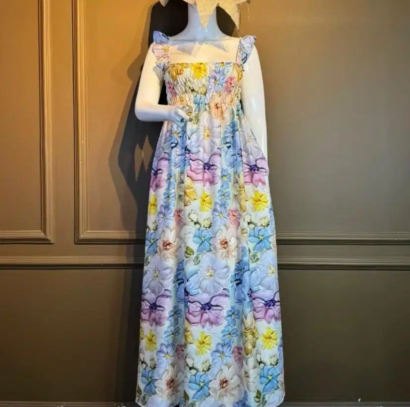 Longdress motif bumil , busui panjang rayon .