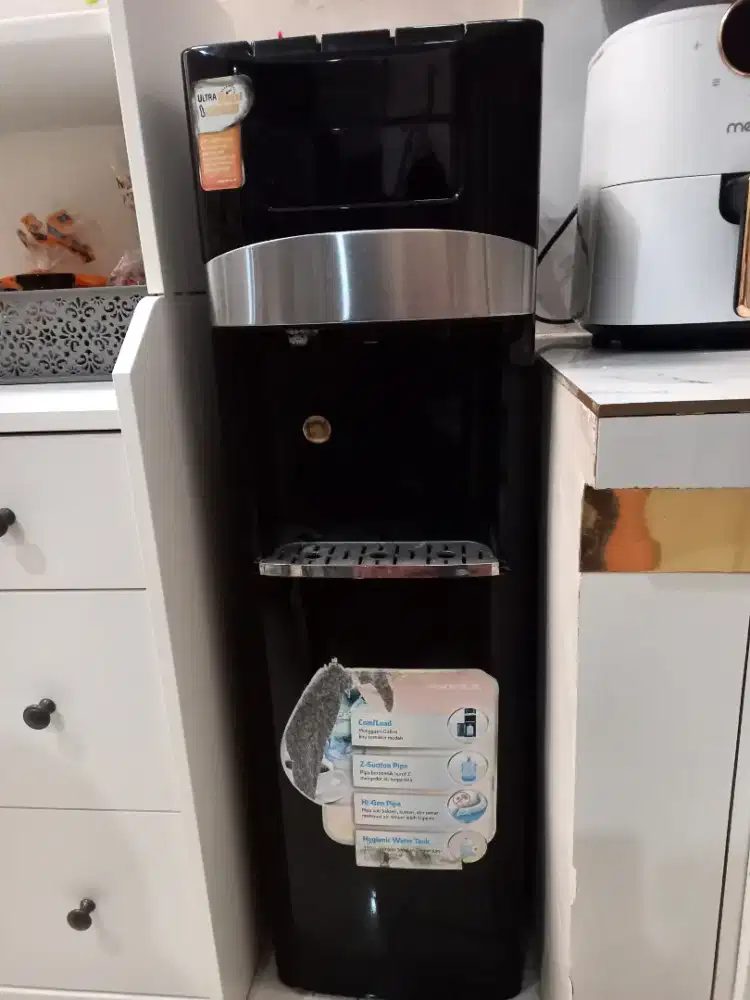 Dispenser Panfila galon bawah ada minus dibaca