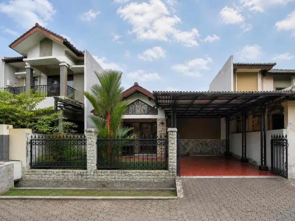 Rumah asri di komplek graha cinere hanya 5 menit ke pintu tol