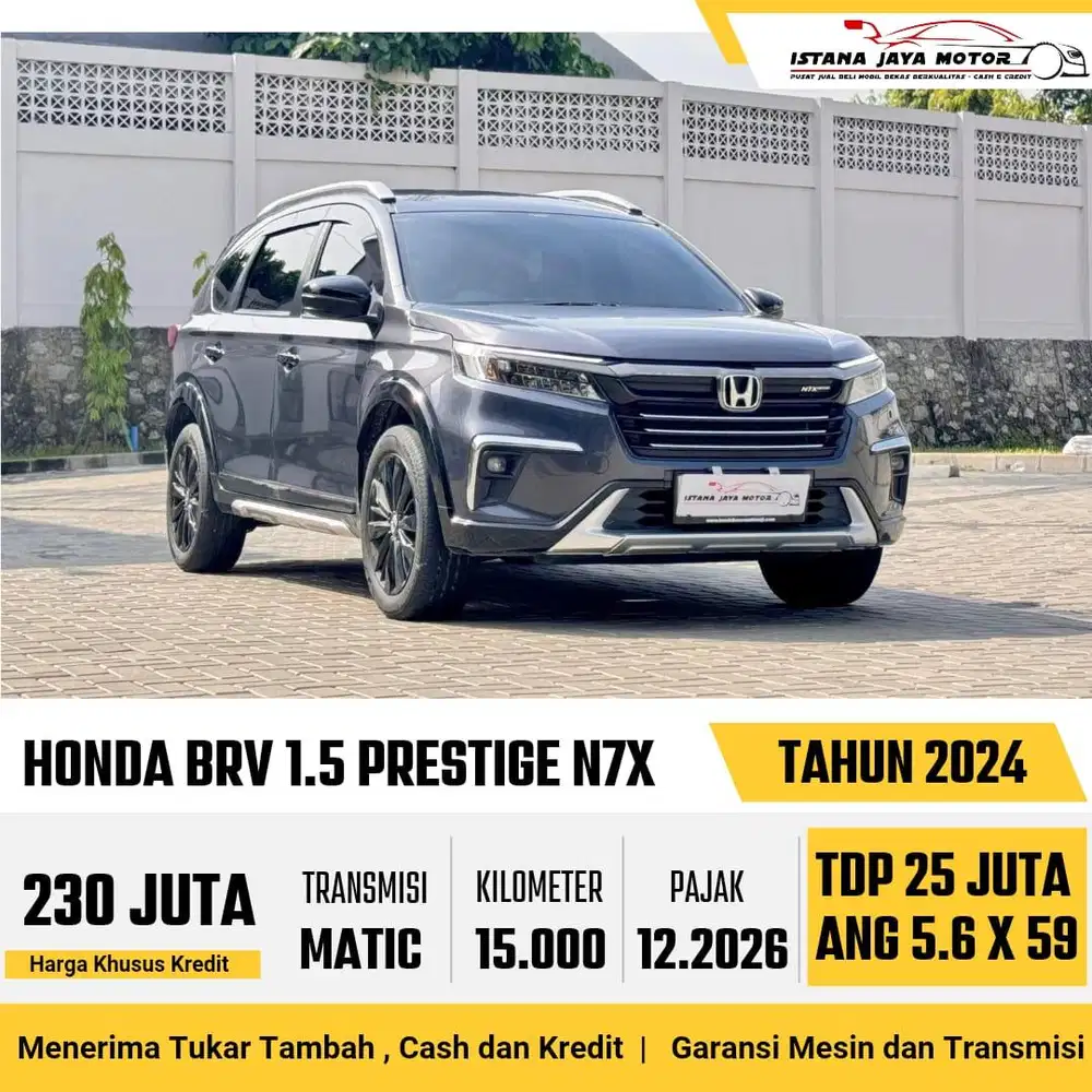 KM 15RB !! Honda BR-V NX7 Edition 1.5 Automatic 2024