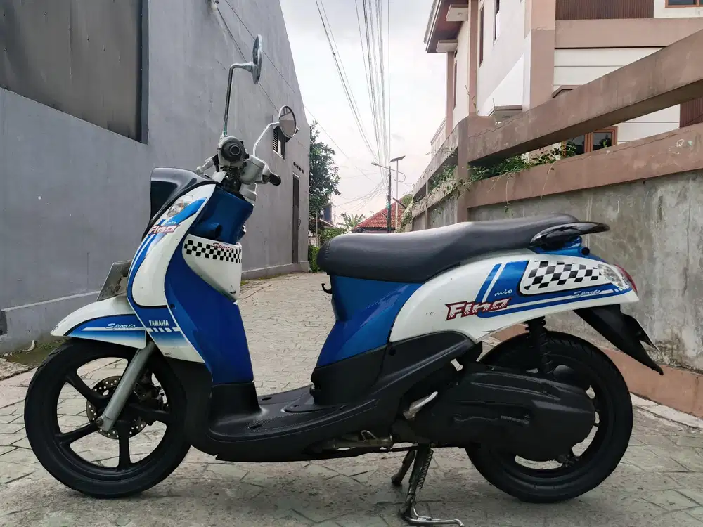 Yamaha Fino 2013 stater tokcer halus mulus terawat
