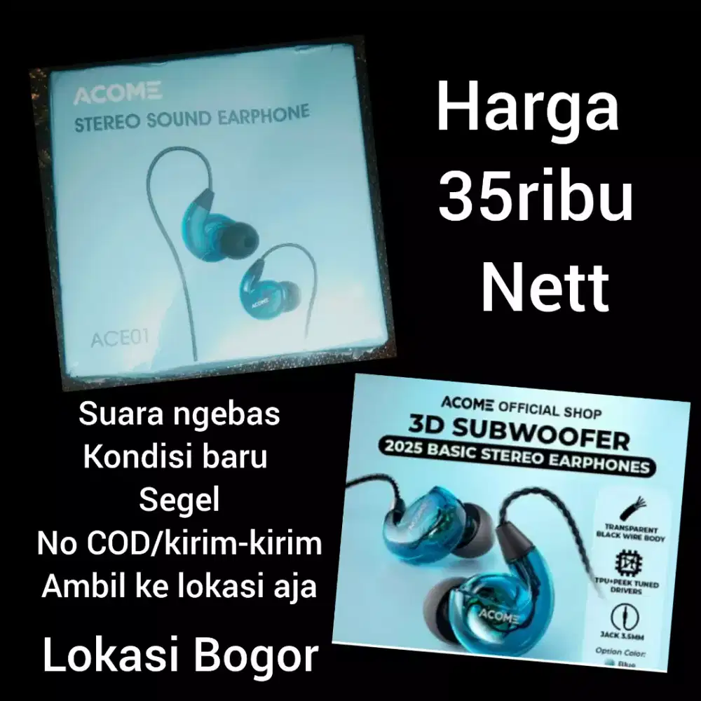 Headset kabel merk ACOME(original)