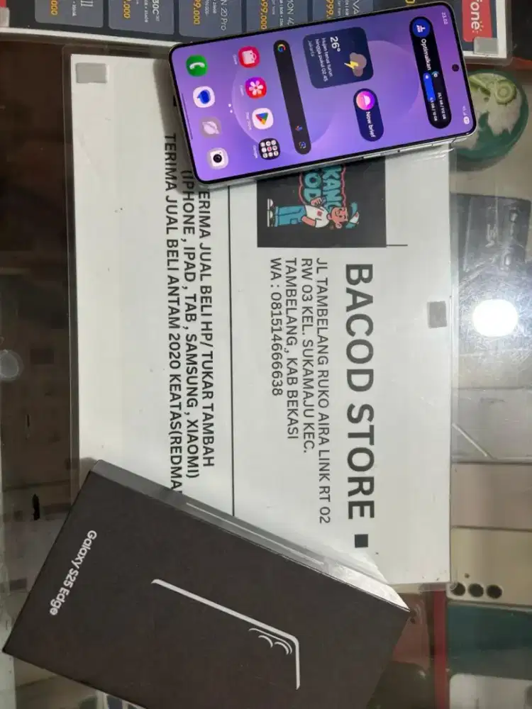 Samsung S25 Edge 12/512gb
