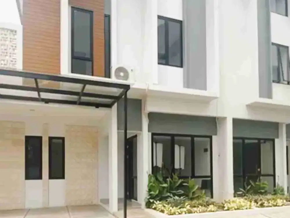 Rumah 2 lantai di kota Bekasi Private Cluster harga 1 M an hanya 5 menit ke Sumarecon Mall Bekasi