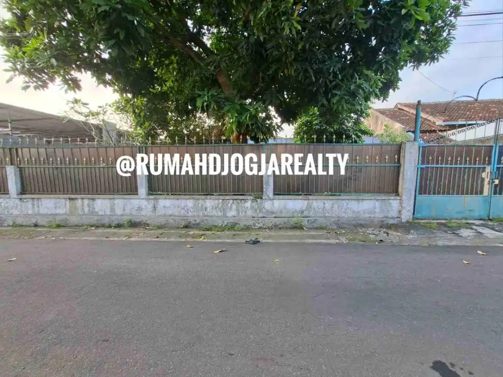 Tanah Strategis Bonus Bangunan Area Wirobrajan Dekat Malioboro, Kraton Jogja