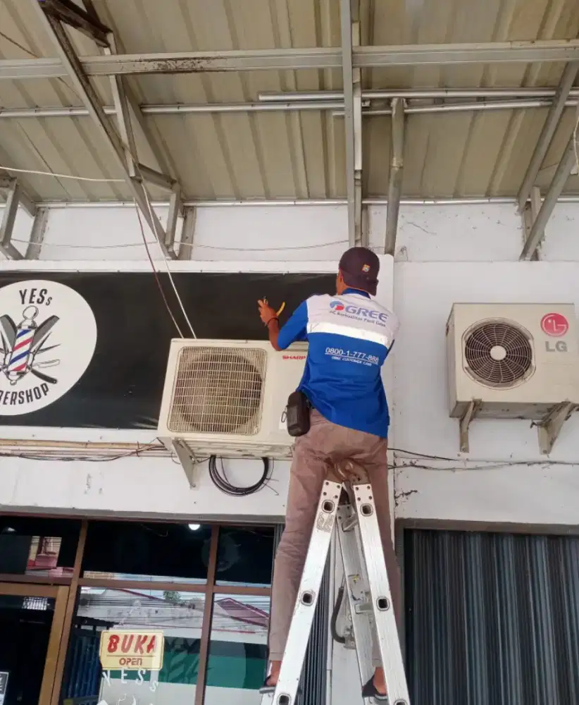 SERVICE AC, KULKAS, POMPA AIR, MESIN CUCI, DLL BERGARANSI