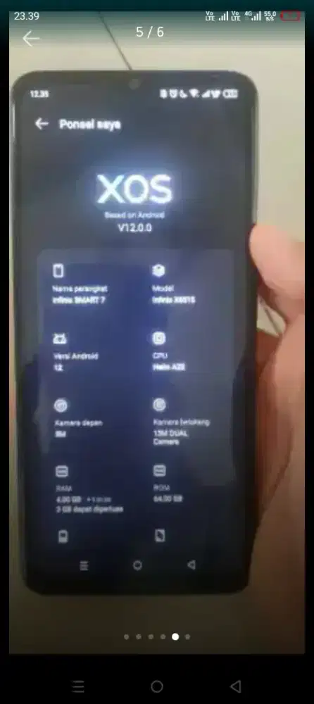 Infinix smart 7 4/64
