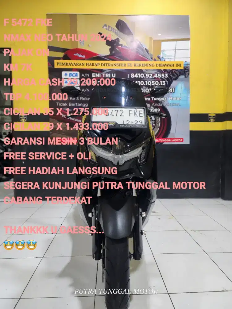 N MAX NEO TAHUN 2024,GAGAH,LINCAH,BANDEL