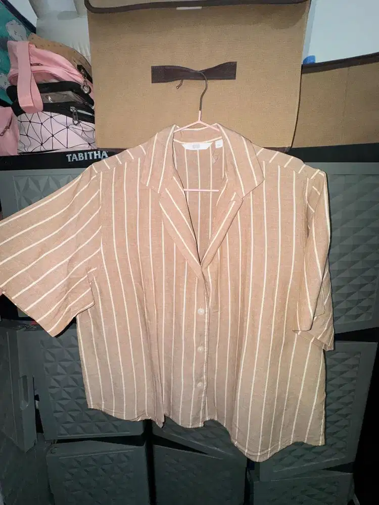 baju kemeja wanita hnm