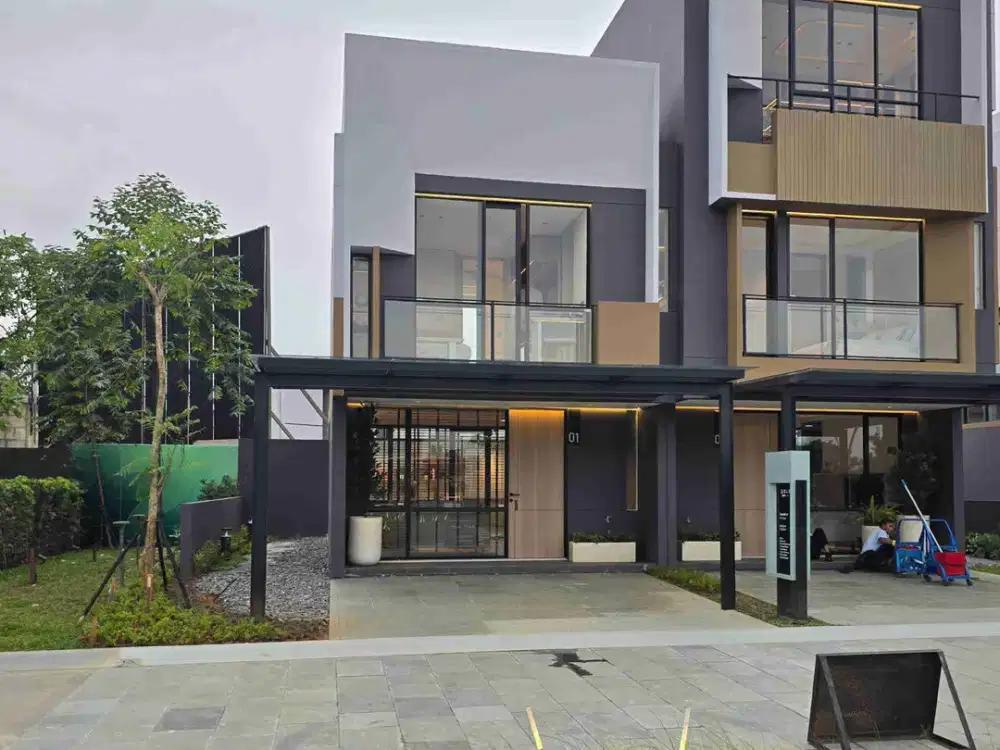 Rumah Dijual Park Serpong Tipe Gold Beverly FREE PPN 100% Angsuran 3.8 juta