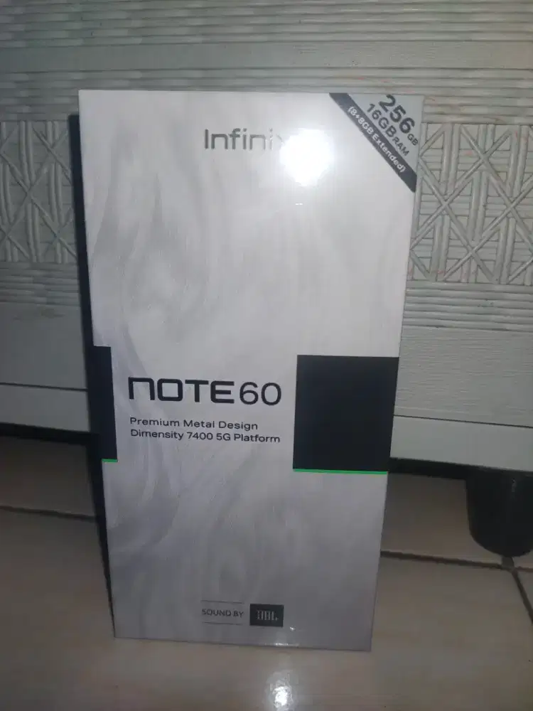 infinix note 60 new segel resmi