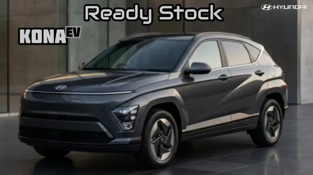 ready stock hyundai kona prime long range kredit cash signature n-line