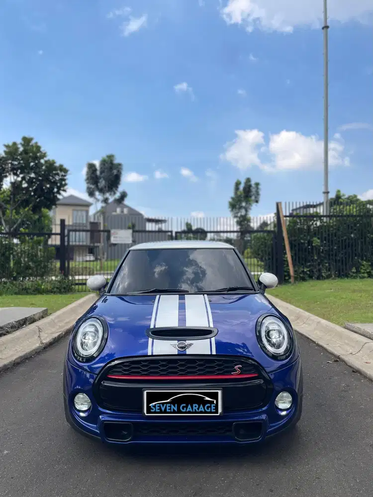 MINI COOPER S TURBO 2018 BLUE
