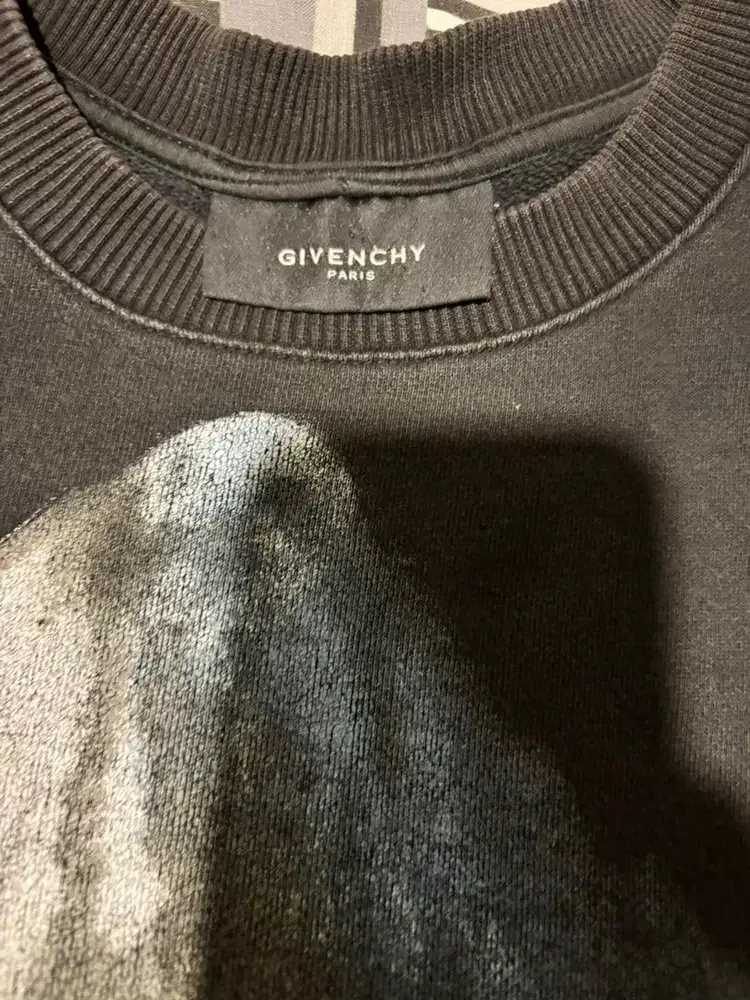 givenchy shark printed sweater