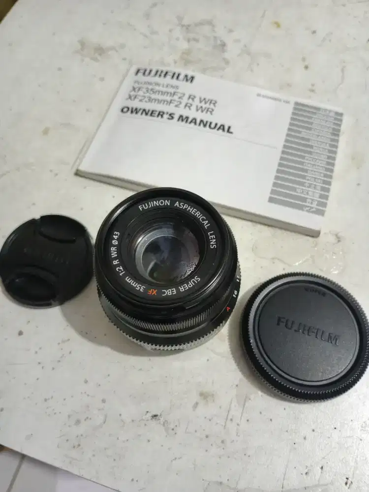 lensa Fujifilm fujinon XF 35mm f/2 R WR,