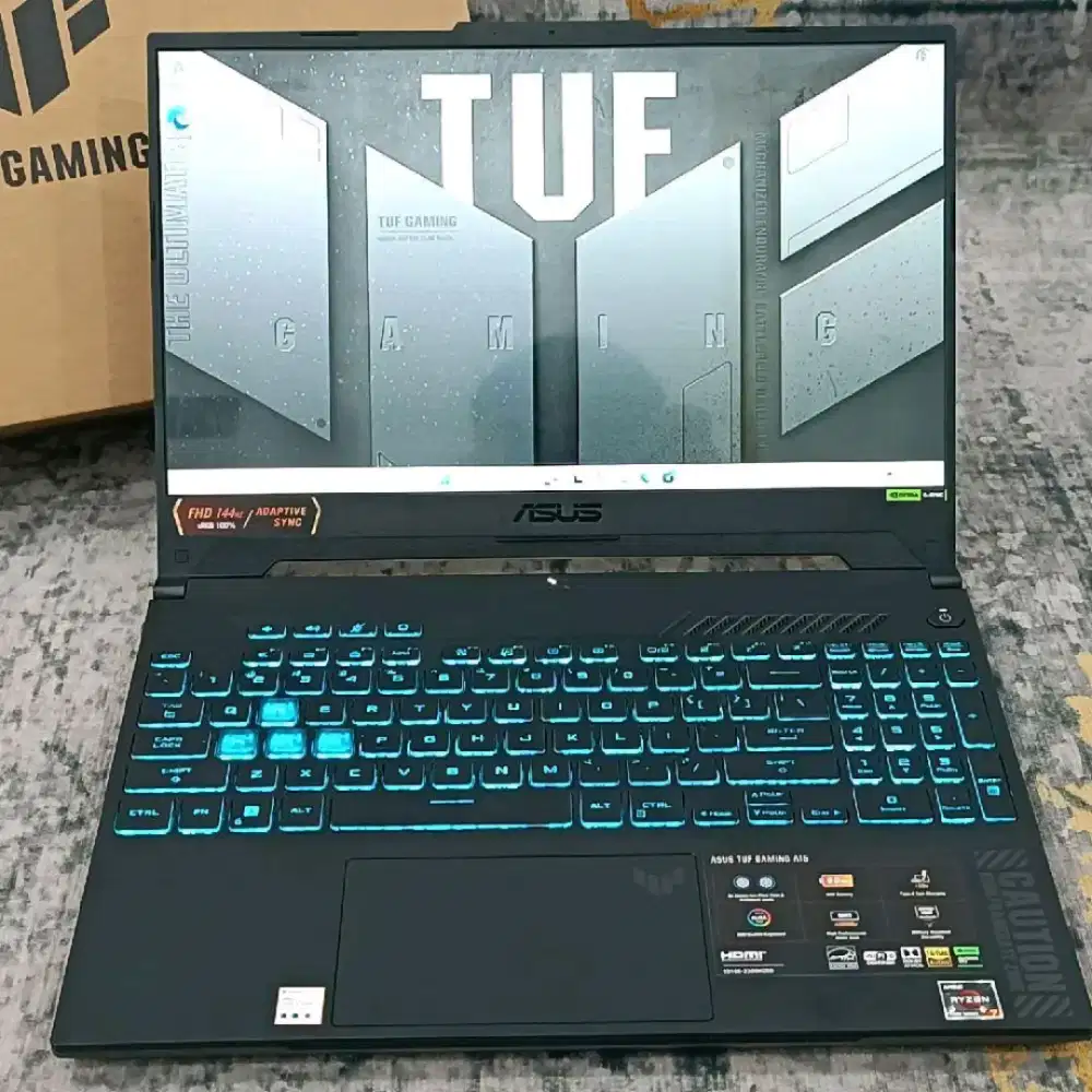 Asus TUF A15 Ryzen 7-7735HS 16GB 512GB RTX 4050 6GB 140W RGB FHD 144Hz