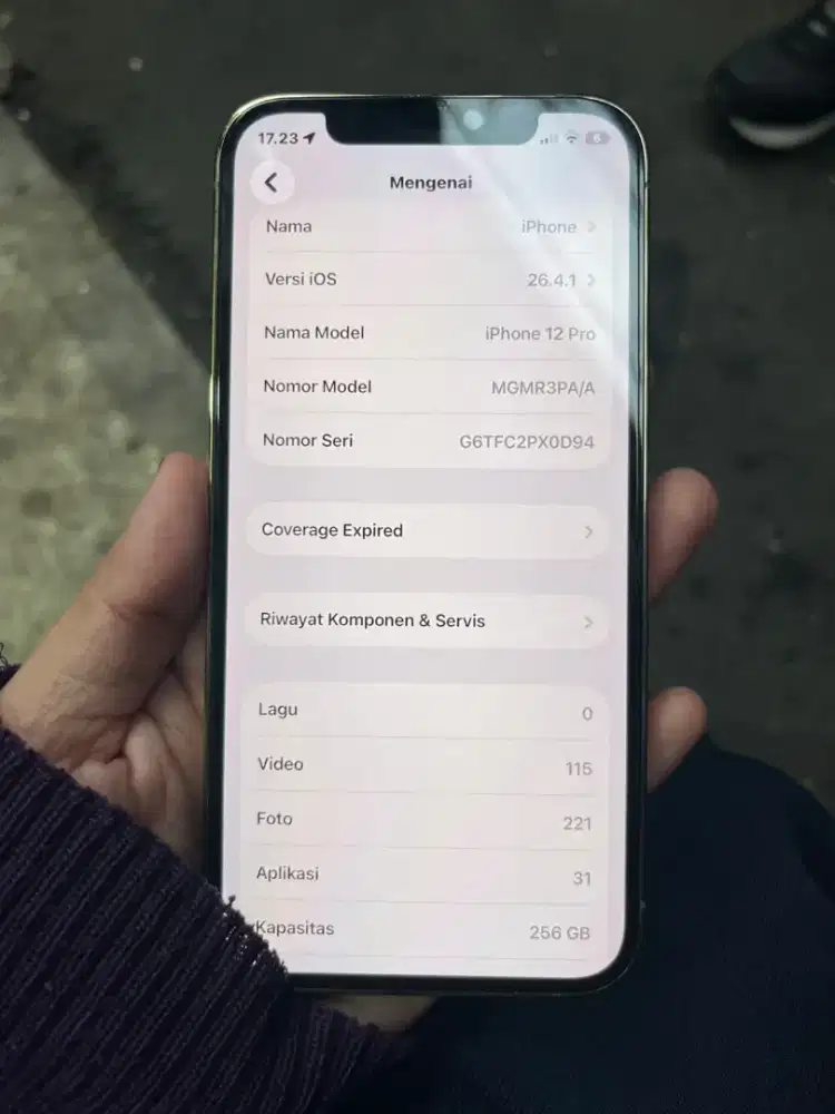 IPHONE 12 PRO 256GB RESMI IBOX