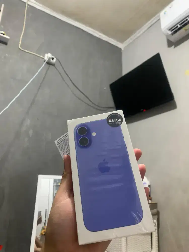 iPhone 16 128gb resmi segel