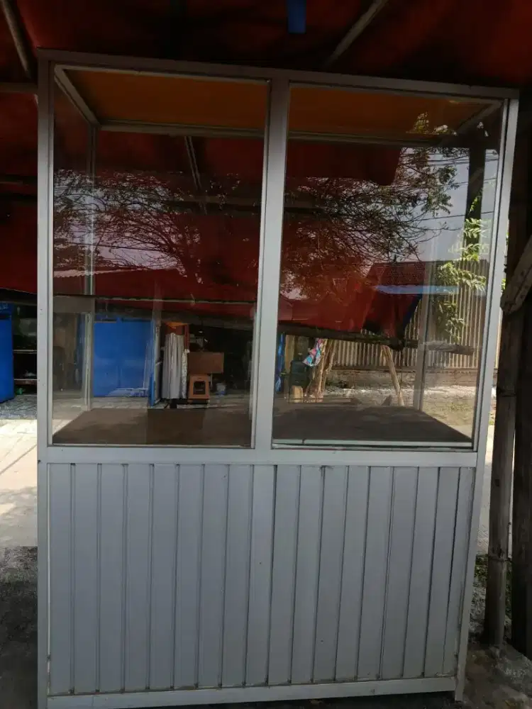 ETALASE ALUMUNIUM TEBAL