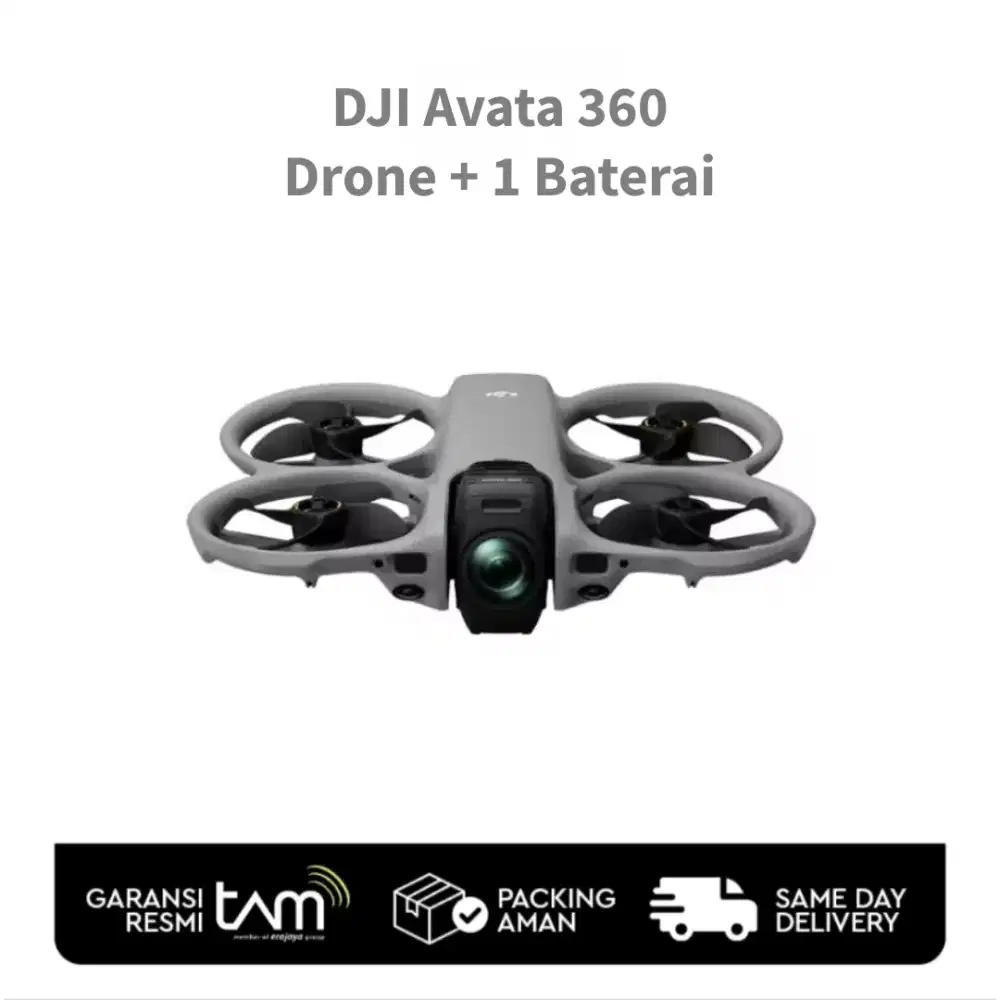 DJI AVATA 360 DRONE + BATERAI GARANSI RESMI 1 TH
