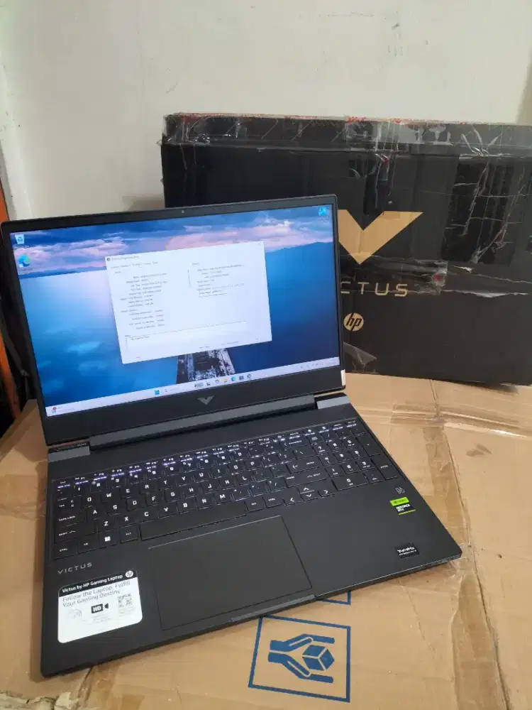 Laptop Hp victus rtx 2050