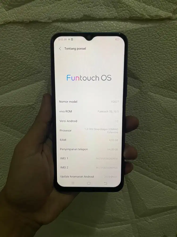 vivo y20 4/64gb