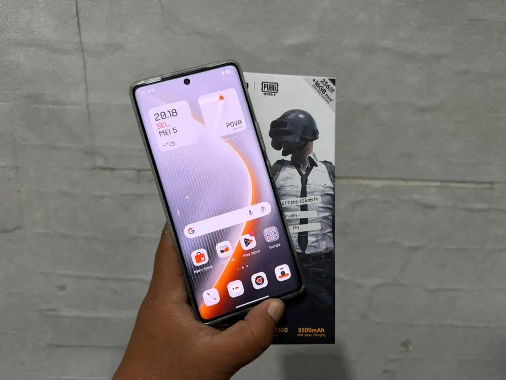 Tecno pova curve 5g 8/256gb mulus 98% like new fullset