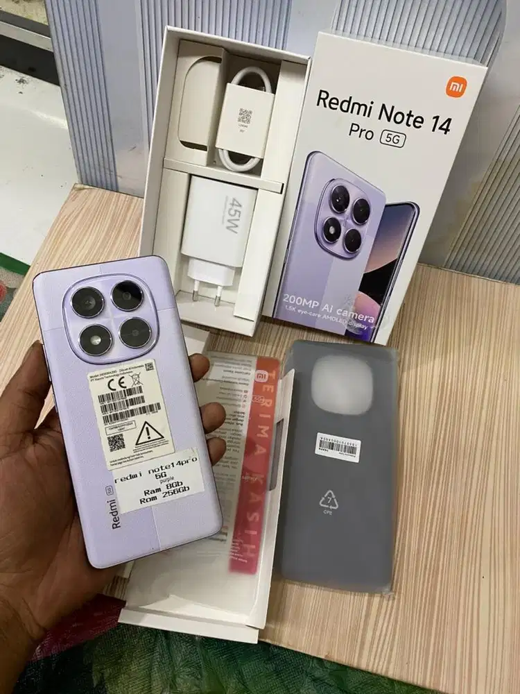 Redmi Note14Pro 5G 8/256 Fullset original