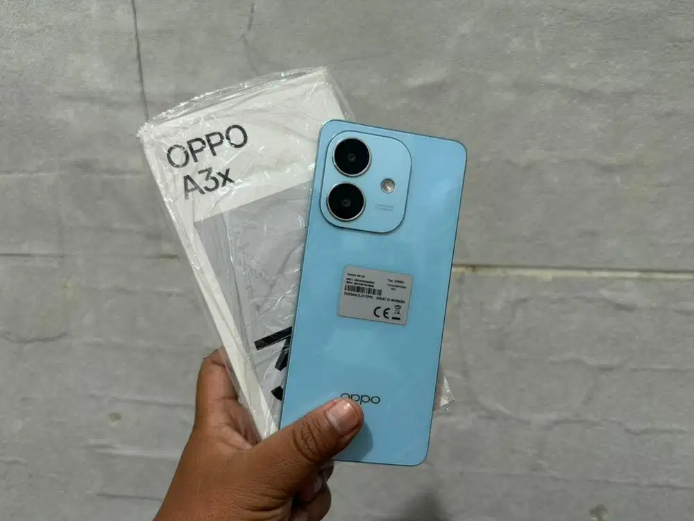 Oppo a3x 4/128gb mulus like new fullset