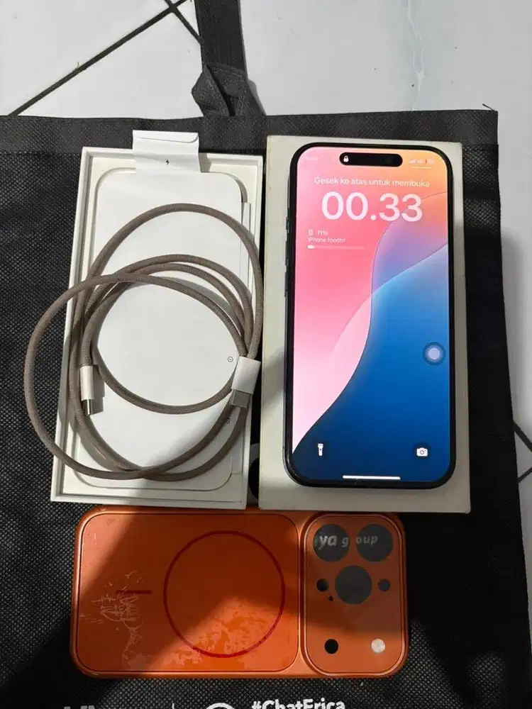 Jual cepat iphone 15pro ibox 128gb