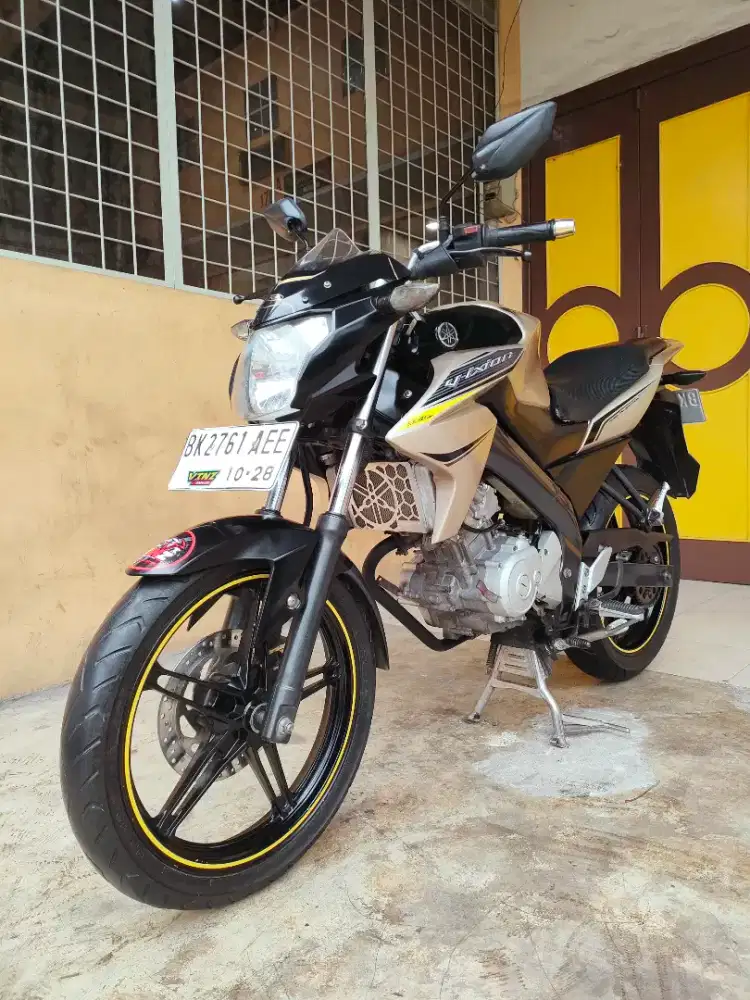 Yamaha Vixion / Vixion 150 2013, Titanium Gold Metalic, Unit Mulus.