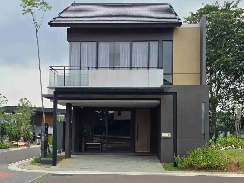 Rumah di Modernland Tipe Blackstar HOEK MarQ Estate View Danau