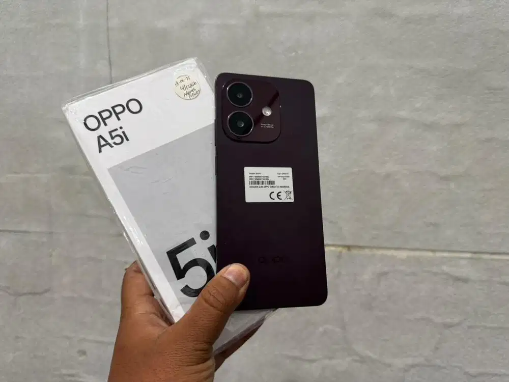 Oppo a5i 8/256gb mulus 1000% like new fullset