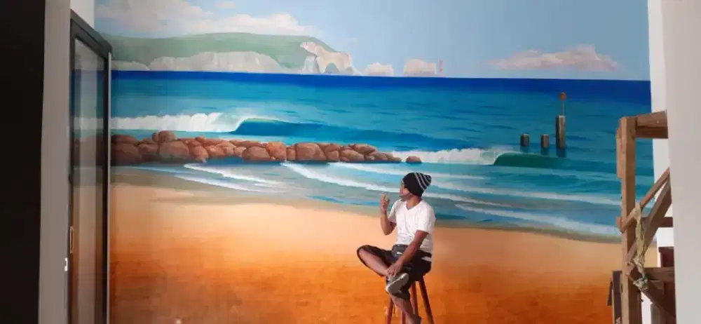 Jasa lukis dinding/ mural