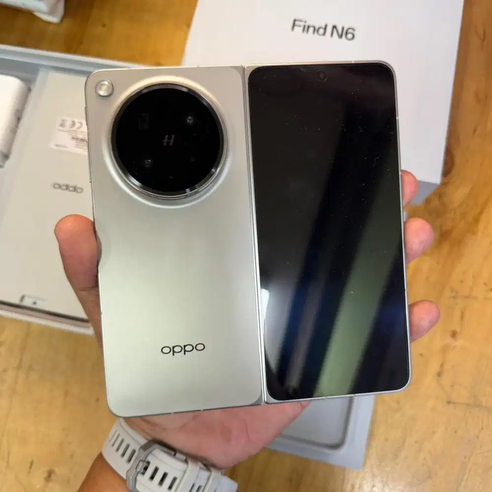 Global Version Oppo Find N6 5G 16/512GB stellar silver pajak resmi