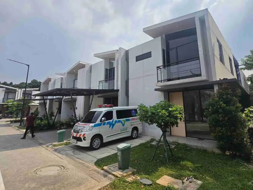 Rumah SIAP HUNI Lippo Karawaci Cluster Cendana Arbory Tipe 3 HOEK