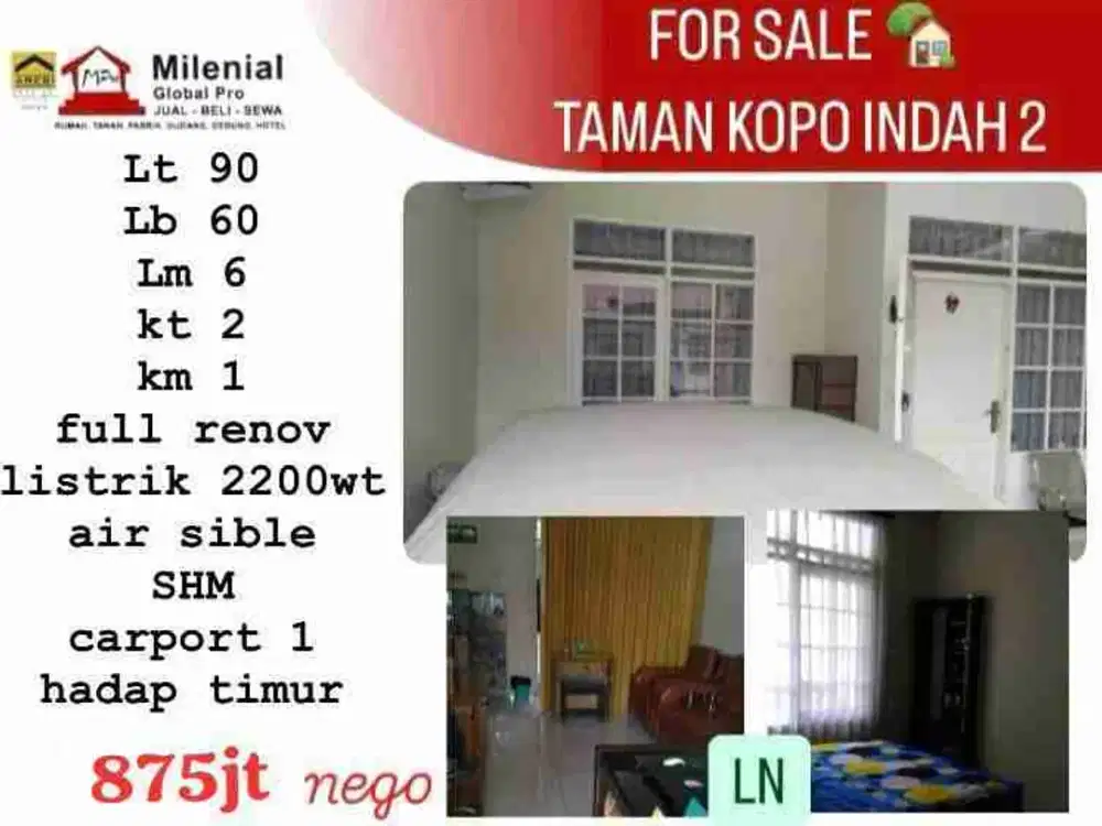 JUAL SEGERA RUMAH TKI 2
