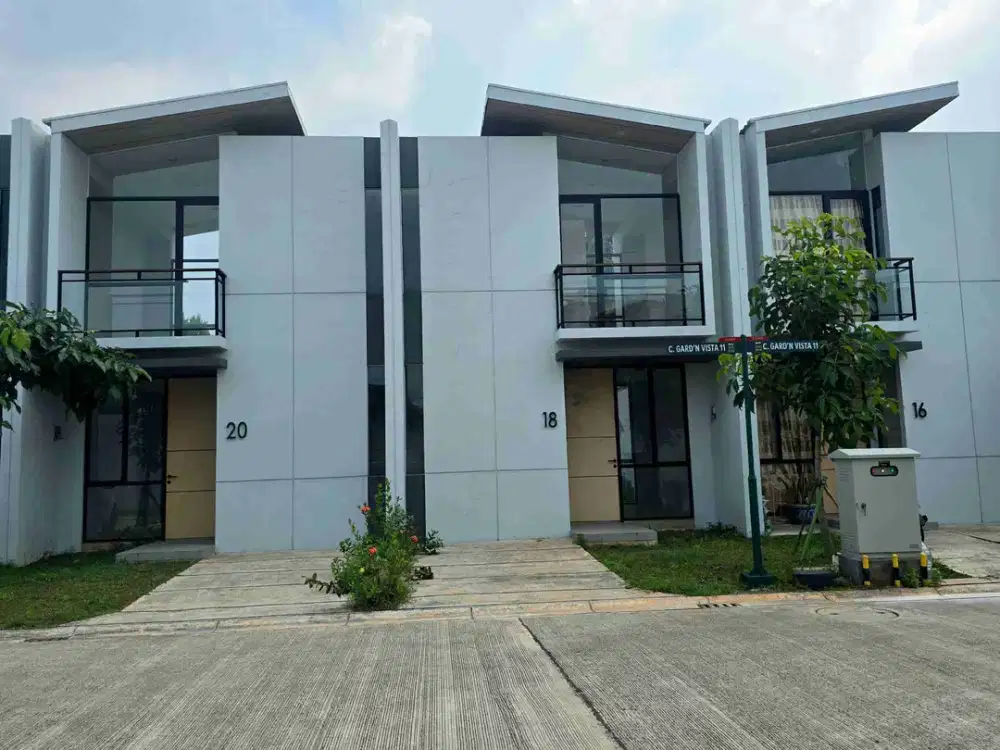 Rumah Lippo Karawaci SIAP HUNI Cendana Gard'n VISTA Akses TOL Langsung